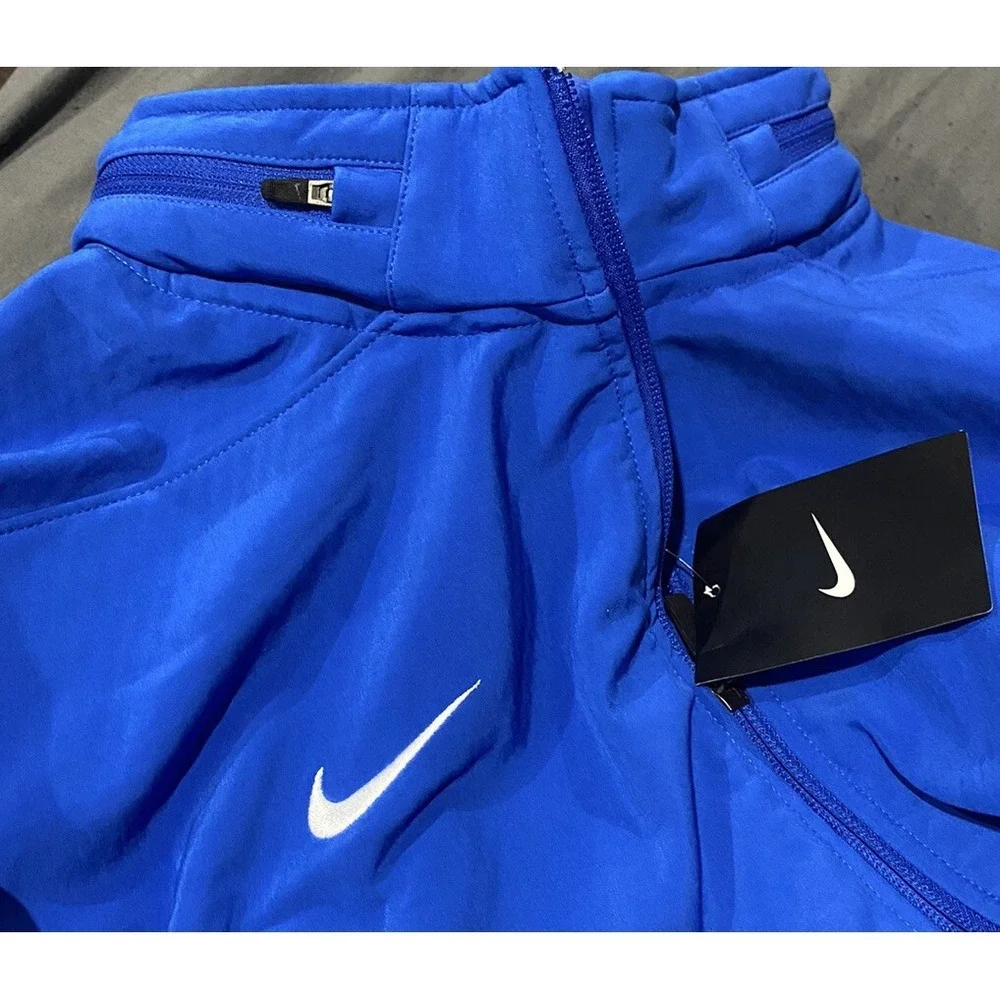 Nike Therma Sphere Full Zip Sideline Jacket Sz XL Women's 658059 Royal Blue $145